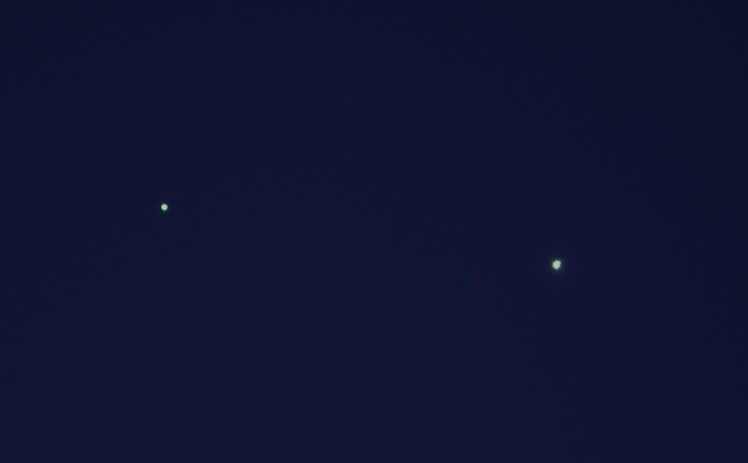 Congiunzione Venere-Giove